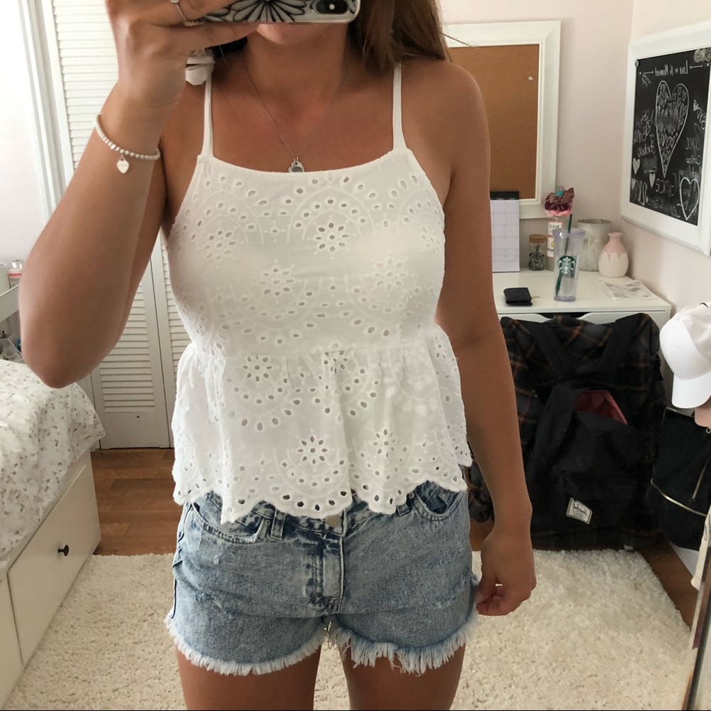 White Tank Top